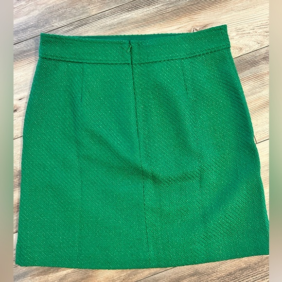 I. Crew Tweed A-Line Skirt, Size 6 - Picture 3 of 5